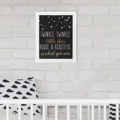 RoomMates Framed Wall Poster Prints Brave and Beautiful