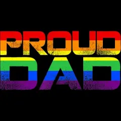 Design By Humans LGBTQ+ Proud Dad Father's Day By KangThien Tank Top