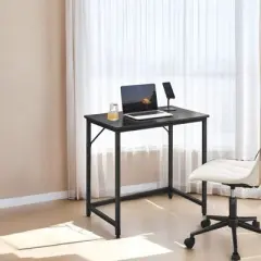 Industrial Style Computer Desk, Gaming Desk, Home Office Desk, Metal Frame, for Small Spaces A Sturdy Metal Frame Gaming & Home Office Desk