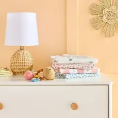 Handheld Plush Rattle Baby Toy - Bear - Cloud Island&trade;