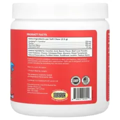 Wonder Paws Superhero&reg; Heart + Vitality Chews, For Dogs, All Ages, Bacon, 90 Soft Chews, 7.93 oz (225 g)