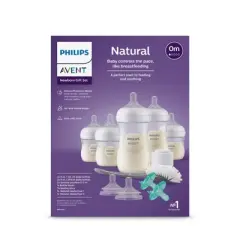Philips Avent Natural Baby Bottle with Natural Response Nipple Newborn Baby Gift Set - 17pc