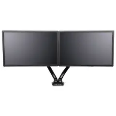 Alera AdaptivErgo Heavy-Duty Articulating Dual Monitor Arm w/USB & Audio 32" Black AEMA2H