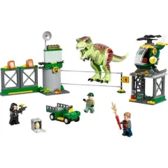 LEGO Jurassic World T. rex Dinosaur Breakout Toy Set 76944