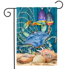 Briarwood Lane Garden Flag 12x18 For Outdoor Crab Walk Summer For Summer Garden Flag Flags For Outside