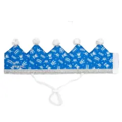 The Worthy Dog Adjustable Birthday Party Crown Accessory