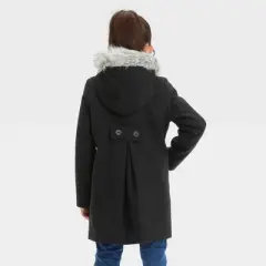 Girls' Faux Wool Jacket - Cat & Jack&trade;