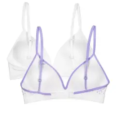  Fruit of the Loom Girls Seamless Trainer Bra with Removable Modesty Pads 3 Pack