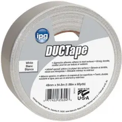 IPG JobSite 1.88 in. W X 60 yd L White Duct Tape