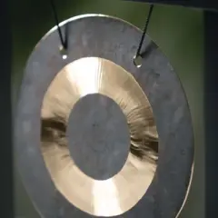 Woodstock Wind Chimes Signature Collection  Woodstock Desk / Table Gong Brass Wind Gong