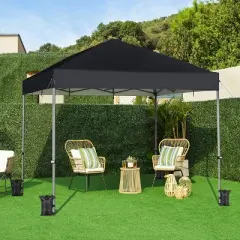 Yaheetech Pop-up Canopy Tent 12'X12' for Home Backyard Parties