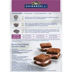Ghirardelli Chocolate Supreme Brownie Mix - 18.75oz