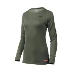 Mizuno Women's Breath Thermo Base Layer Long Sleeve Running Shirt