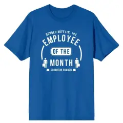 The Office Dunder Mifflin Employee of the Month Men's 2-Piece Short Sleeve Pajama Set