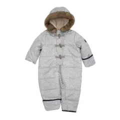 OshKosh B'gosh&reg; Baby Boys' Abstract Bunting Snowsuits Gray 3-6M