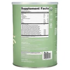 Four Sigmatic Plant-Based Organic Protein with Mushrooms & Adaptogens , Unflavored, 1.06 lb 16.9 oz (480 g)