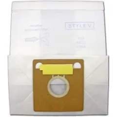 EnviroCare Replacement Micro Filtration Vacuum Cleaner Bags designed to fit Eureka Style V Canisters 9 Bags