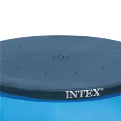 Intex Type H Easy Set Filter Cartridge Bundled with Pool Debris Vinyl Round Cover and Inflatable Above-Ground Kids Swimming Pool with Filter Pump
