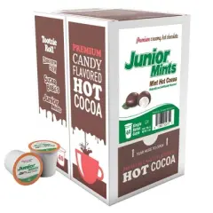 JUNIOR MINTS Chocolate Mint Hot Cocoa Pods for Keurig K-Cup Makers, 40 Ct K-Cups