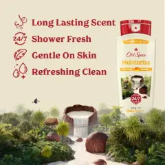 Old Spice Men's Body Wash - Moisturize with Shea Butter