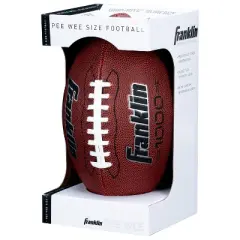 Franklin Sports 1000 Series Grip Rite PeeWee Football - Brown