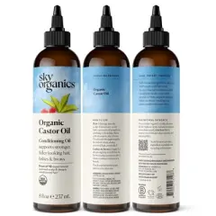 Sky Organics Castor Oil - 8 fl oz