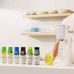 SodaStream Starry Lemon Lime Drink Mix 14.9 fl oz/4pk: Drink Mix Liquid Concentrate, Soft Drink, Non-Allergenic, Mix Ready