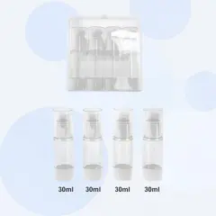 Unique Bargains Reusable Travel Container Set 4 Pcs