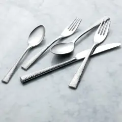 Reserve by Libbey 953 016 Atlantica Bouillon Spoon, 18/10 Stainless Steel, Set of 12