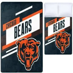 NFL Oversized Silk Touch Throw- Chicago Bears