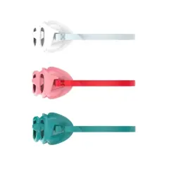 Speedo Endcap Kids' - 3pk: Swim Goggles for Ages 3-6, Polycarbonate, PVC