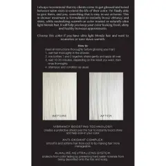 Kristin Ess Hair Gloss Dye in Platinum for Blonde Hair - 4 fl oz