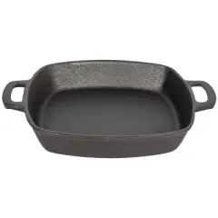 Dyna-Glo DG10CIS 10"x10" Cast Iron Skillet, Black