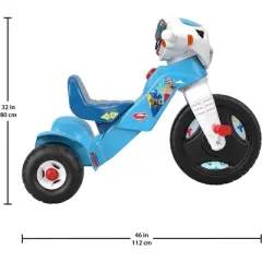 Power Wheels DC League of Super-Pets Lights & Sounds Trike ride-on tricycle