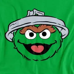 Toddler Boys' Sesame Street Oscar The Grouch Full Face T-Shirt