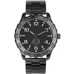 KingSize Men's Big & Tall Gunmetal Watch