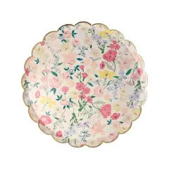 Meri Meri English Garden Side Plates - Big Multipack (Pack of 48)