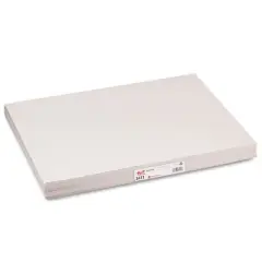 Pacon White Newsprint, 30 lb Newsprint Weight, 18 x 24, White, 500/Pack