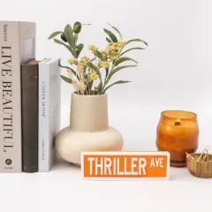 Street Sign - Thriller Ave