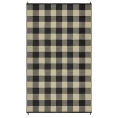 Outdoor Rug Waterproof Black And White Large Outdoor Rug