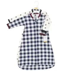 Hudson Baby Infant Boy Cotton Long-Sleeve Wearable Sleeping Bag, Sack, Blanket, Football