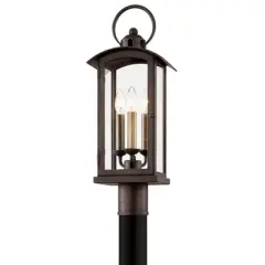 Troy Lighting Chaplin 3 - Light Post Light in  Vienna Bronze