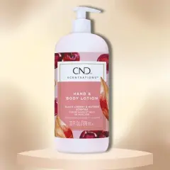 CND Scentsations Hand & Body Lotion ( Black Cherry & Nutmeg)  33 oz XXL LITER |  A deeply hydrating, velvety lotion