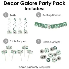 Big Dot of Happiness Koala Cutie - Bear Birthday Party and Baby Shower Supplies Decoration Kit - Decor Galore Party Pack - 51 Pieces