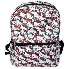 Hello Kitty All Over Print 16" Backpack