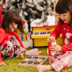 Melissa & Doug Slice and Bake Wooden Cookie Play Food Set