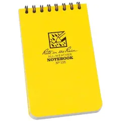 Rite in the Rain 3 in. W X 5 in. L Top-Spiral Yellow Notebook - Case of 12