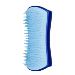 Pet Teezer Small De-Shedding Dog Grooming Brush - Blue