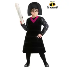 HalloweenCostumes.com Toddler The Incredibles Edna Mode Halloween Costume | Kids Halloween Superhero Outfit
