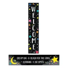 Creative Teaching Press&reg; Star Bright Welcome Banner, 8" x 39", Pack of 2